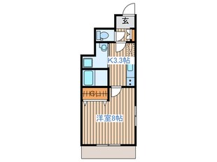 Room天皇寺の物件間取画像